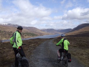 Strath Vaich John and Meg in Strath Vaich