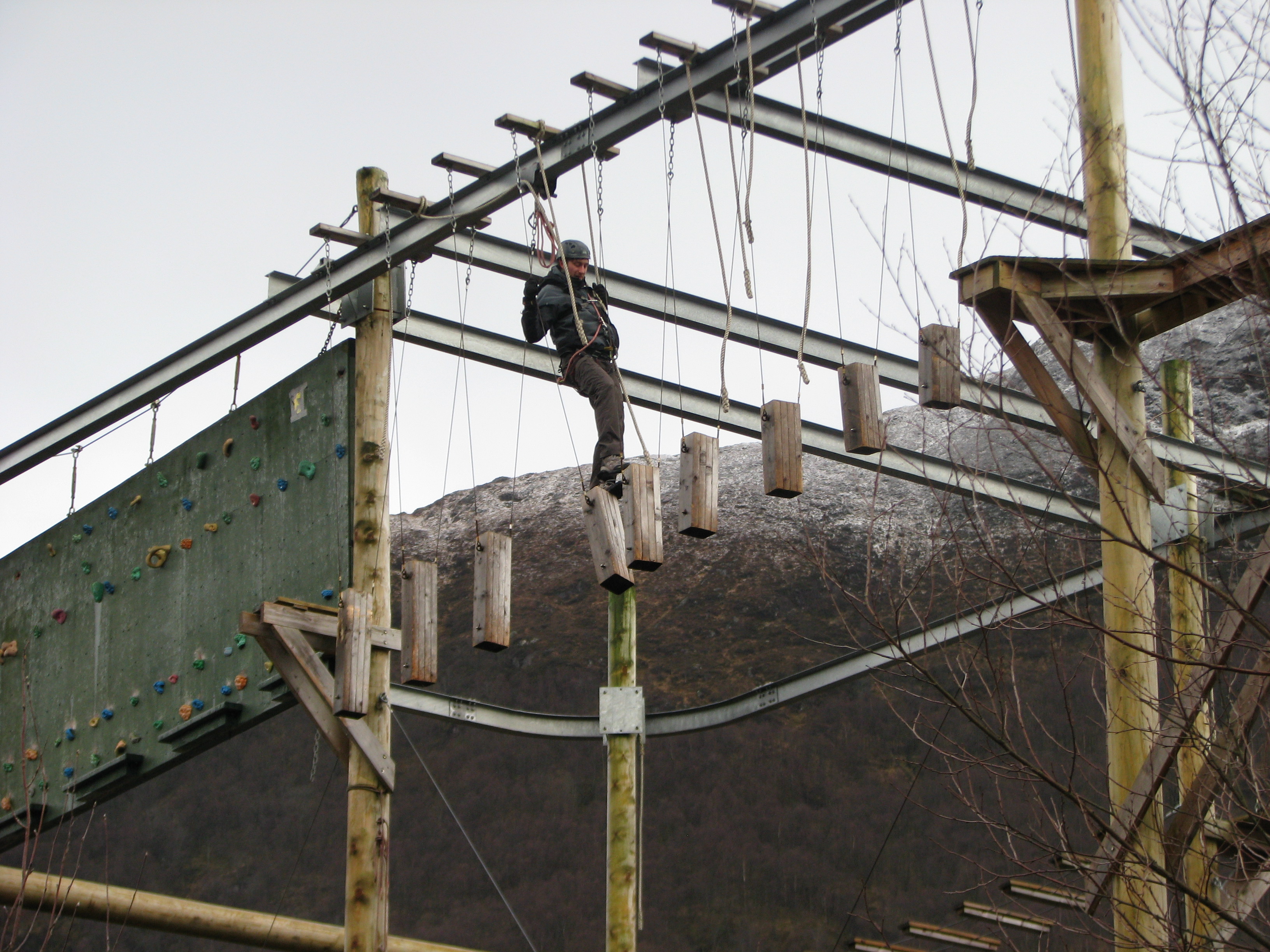  high rope course blocks 2 John Davidson