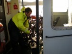 Bikes on the Lismore ferry