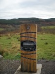 Info panel on Ganavan to Dunbeg stretch of NCN78