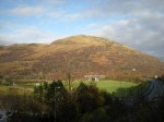 Spectacular views over Creagan from cycle route