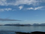 Stunning views to the mainland