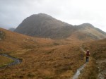 The well-made path and Meall Mheinnidh beyond