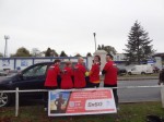 Celebrating the final 5km