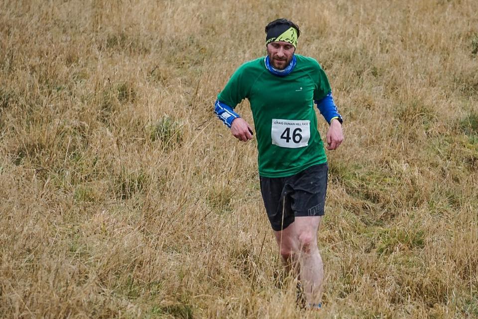 John on his way up during the 2019 Craig Dunain Hill Race. Picture courtesy of Phil Hindell/Highland Hill Runners