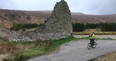 Melvich base for Flow Country cycling trip