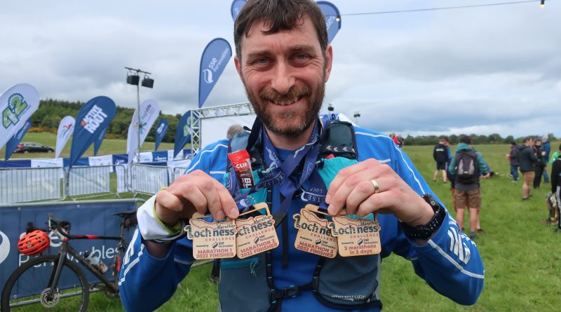 Loch Ness 360 three marathons challenge complete!